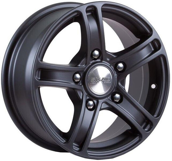 Диск Скад Трофи 15x6.5 5x139.7 ET40 DIA98 ЧЁРНЫЙ БАРХАТ