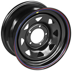 Диск Off-Road-Wheels Black 15x8 5x114.3 ET0 DIA84 BLACK