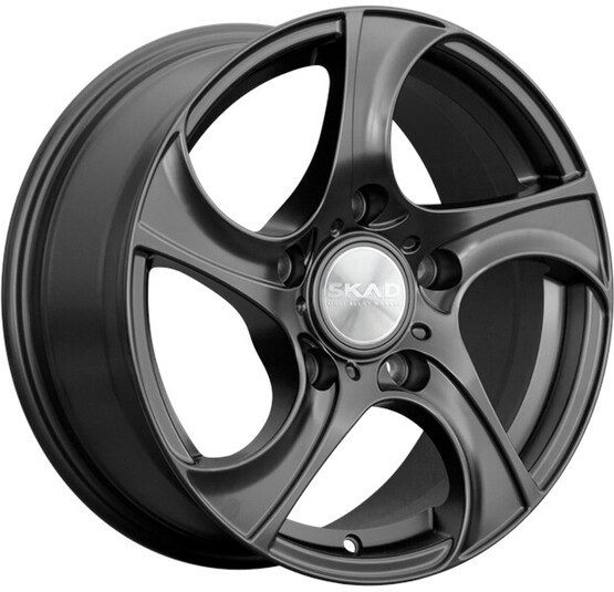 Диск Скад Вихрь 16x7 5x139.7 ET40 DIA98 ЧЁРНЫЙ БАРХАТ