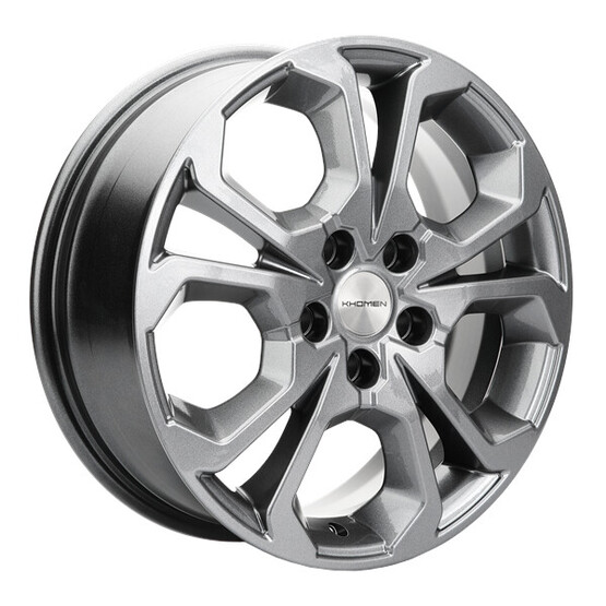 Диск Khomen 1711 17x6.5 5x108 ET33 DIA60.1 GRAY