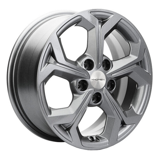 Диск Khomen 1606 16x6.5 5x114.3 ET43 DIA67.1 GRAY