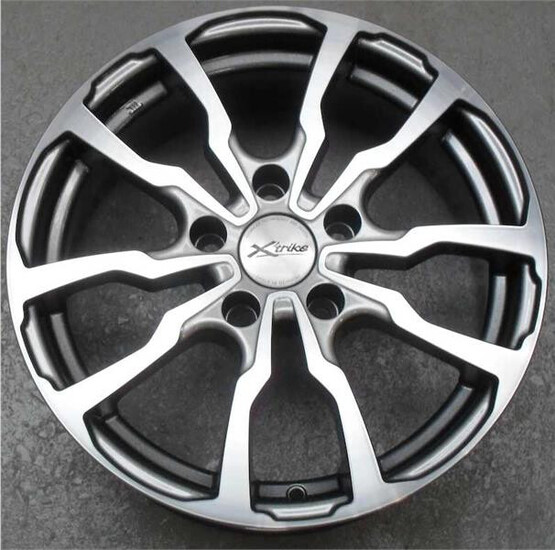 Диск X'trike X-117 16x6.5 5x105 ET38 DIA56.6 HSB/FP
