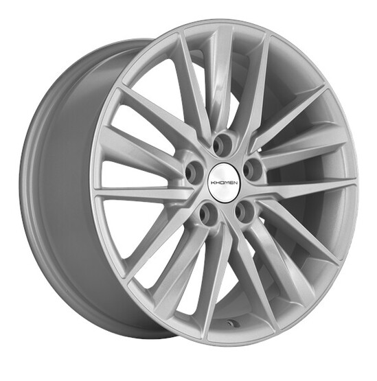 Диск Khomen 1807 18x8 5x114.3 ET46 DIA67.1 F-SILVER