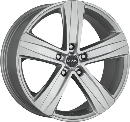 Диск Mak Stone5 17x7 5x112 ET55 DIA66.6 SILVER