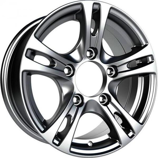 Диск Скад Дюна 15x6.5 5x139.7 ET40 DIA98 ГРАФИТ