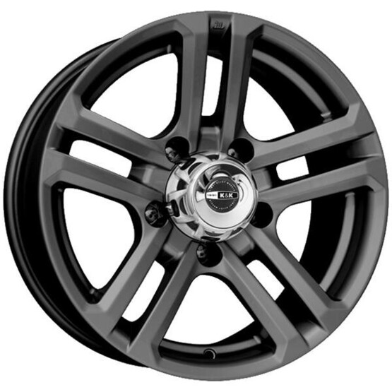 Диск K&K Палладика 16x7 5x139.7 ET5 DIA98 ДАРК ПЛАТИНУМ