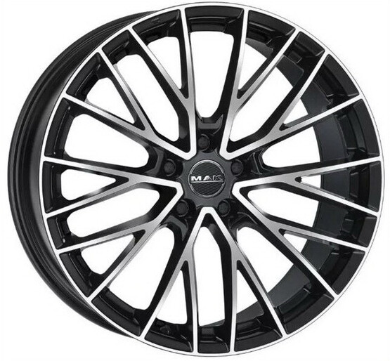 Диск Mak Speciale 22x10 5x112 ET26 DIA66.6 BLACK MIRROR