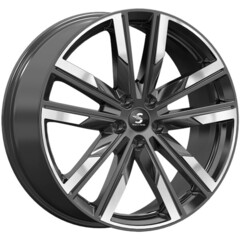 Диск Premium Series Кр014 20x8 5x108 ET36 DIA65.1 DIAMOND BLACK GRIS