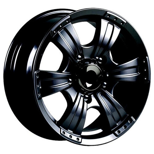 Диск Скад Рейнджер 16x7 5x139.7 ET35 DIA109.7 ЧЁРНЫЙ БАРХАТ