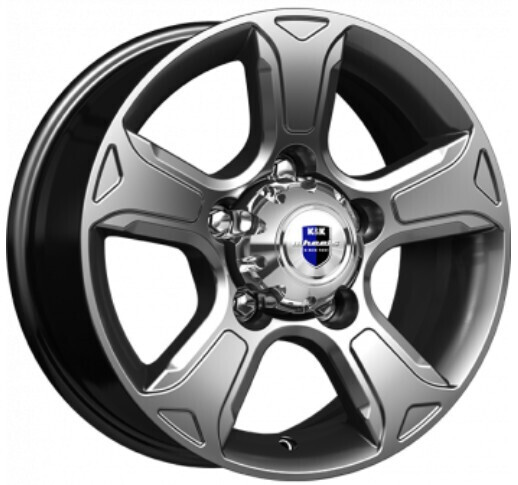 Диск K&K Атлант 16x7 5x139.7 ET35 DIA98 ДАРК ПЛАТИНУМ