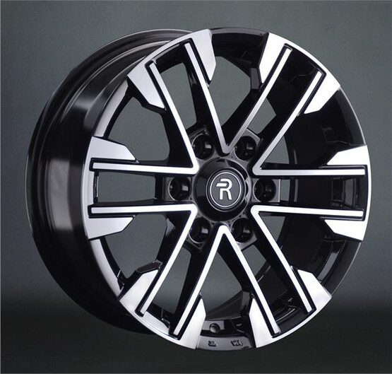 Диск Replay Mi169 16x7 6x139.7 ET38 DIA67.1 BKF