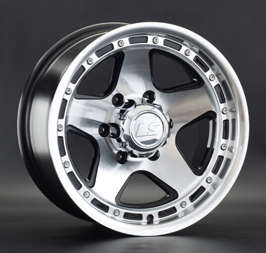 Диск Ls Wheels 870 16x8 6x139.7 ET-10 DIA106.1 BKF