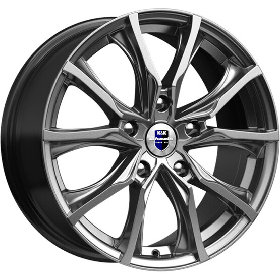 Диск K&K Твист 17x7.5 5x120 ET37 DIA72.6 ДАРК ПЛАТИНУМ