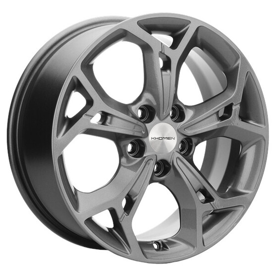 Диск Khomen 1702 17x7 5x114.3 ET37 DIA66.6 GRAY