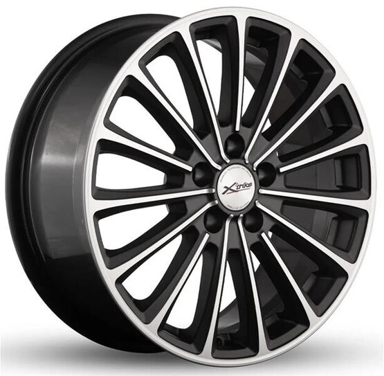 Диск X'trike X-136 17x7 5x108 ET40 DIA54.1 BKM/FP
