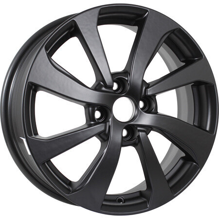 Диск Kdw Kd1640 16x6 4x100 ET49 DIA54.1 MATT_BLACK_PAINTED