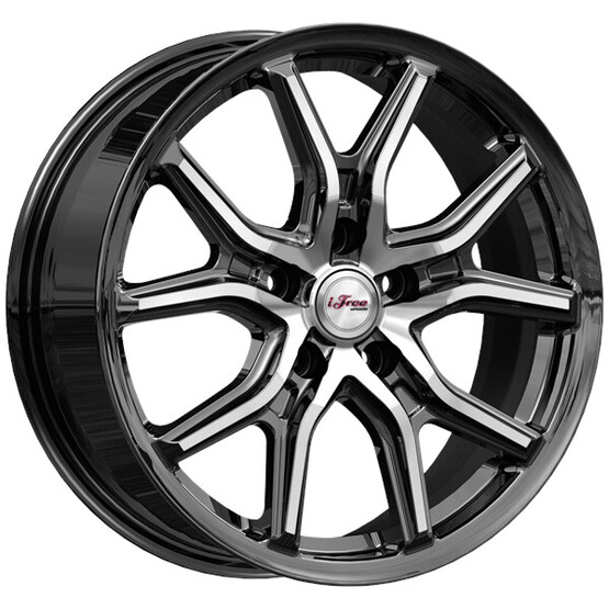 Диск Ifree Страйк 17x6.5 5x114.3 ET37 DIA66.6 BK