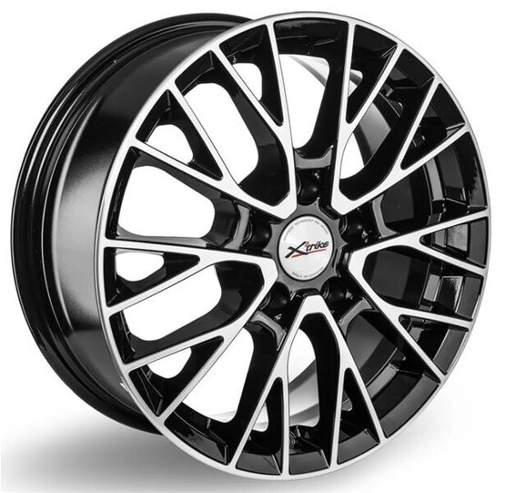 Диск X'trike X-135 16x6.5 5x108 ET45 DIA63.3 BK/FP