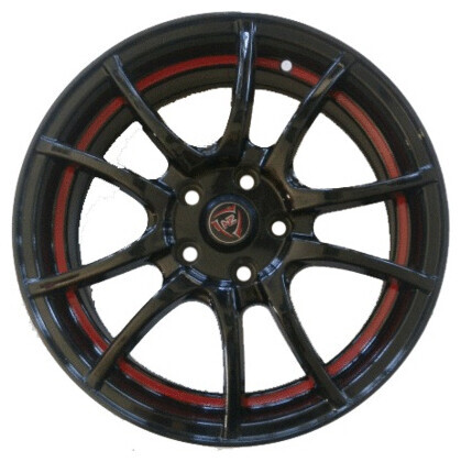 Диск Nz F-43 16x6.5 5x112 ET33 DIA57.1 BKRSI