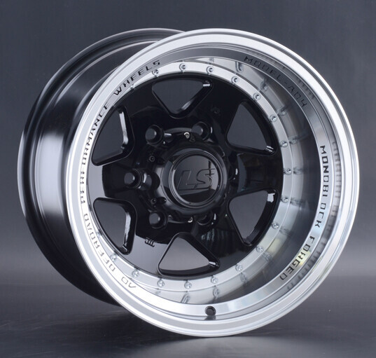 Диск Ls Wheels 879 15x10 6x139.7 ET-44 DIA106.1 BKL