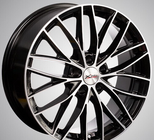 Диск X'trike X-130 18x7.5 5x108 ET38 DIA54.1 BK/FP