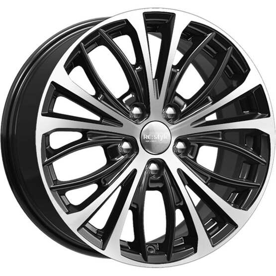 Диск K&K Кс873 17x7.5 5x114.3 ET52.5 DIA67.1 АЛМАЗ ЧЕРНЫЙ