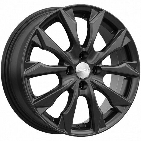 Диск Скад Нагоя 16x6 5x114.3 ET51 DIA67.1 ЧЁРНЫЙ БАРХАТ