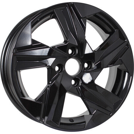 Диск Kdw Kd1520 15x6 4x100 ET46 DIA54.1 BLACK_PAINTED