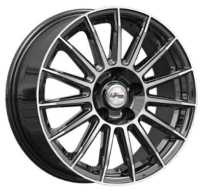Диск Ifree Азур 16x6.5 5x100 ET38 DIA57.1 БЛЭК ДЖЕК