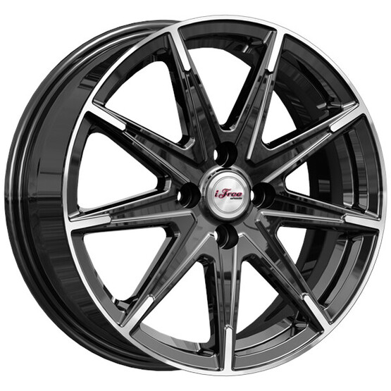 Диск Ifree Хит (Кс1081) 16x6 4x100 ET45 DIA60.1 БЛЭК ДЖЕК