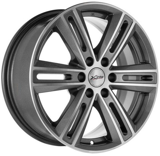 Диск X'trike X-124 17x7.5 6x139.7 ET25 DIA106.1 HSB/FP