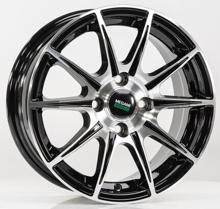 Диск Megami Mgm-13 14x6 4x100 ET35 DIA67 BKF