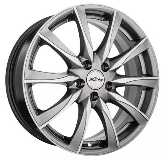 Диск X'trike X-120М 17x7 5x114.3 ET37 DIA66.6 HSB/FP