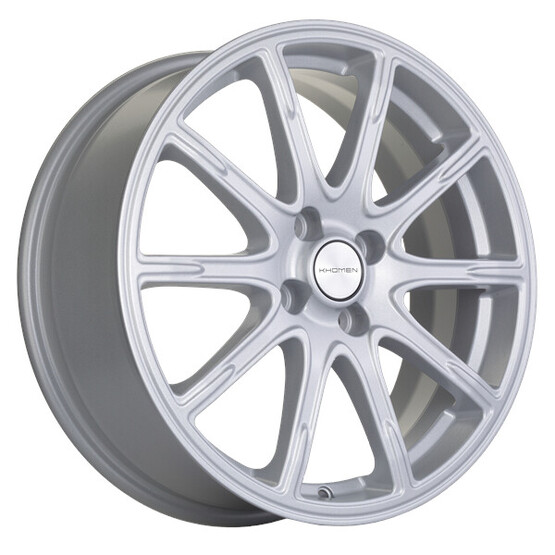 Диск Khomen 1707 17x6.5 4x100 ET41 DIA60.1 F-SILVER