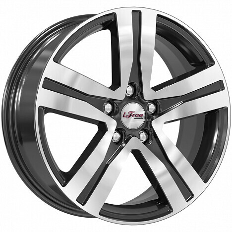 Диск Ifree Rebel 17x7 5x108 ET45 DIA67.1 БЛЭК ДЖЕК