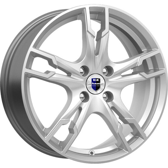 Диск K&K Солар 17x7 5x114.3 ET50 DIA67.1 СИЛЬВЕР