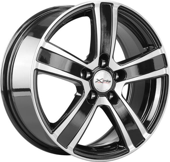 Диск X'trike X-108 16x7 5x105 ET38 DIA56.6 BK/FP