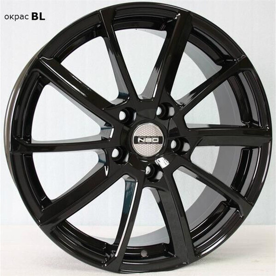 Диск Neo 648 16x6.5 5x114.3 ET45 DIA67.1 BL