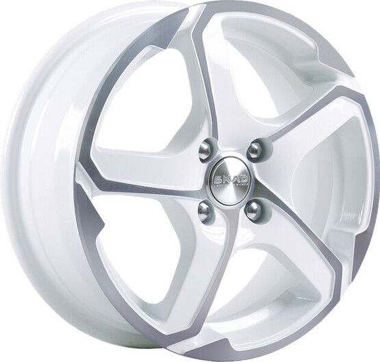 Диск Скад Аллигатор 15x6 4x98 ET38 DIA58.6 АЛМАЗ-БЕЛЫЙ