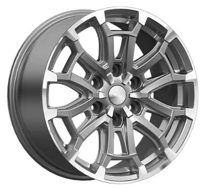 Диск Скад Авилис 18x8 6x139.7 ET38 DIA67.1 АЛМАЗ ГРАФИТ