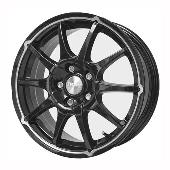 Диск Скад Джокер 15x6 4x100 ET38 DIA67.1 АНТРАЦИТ-АЛМАЗ