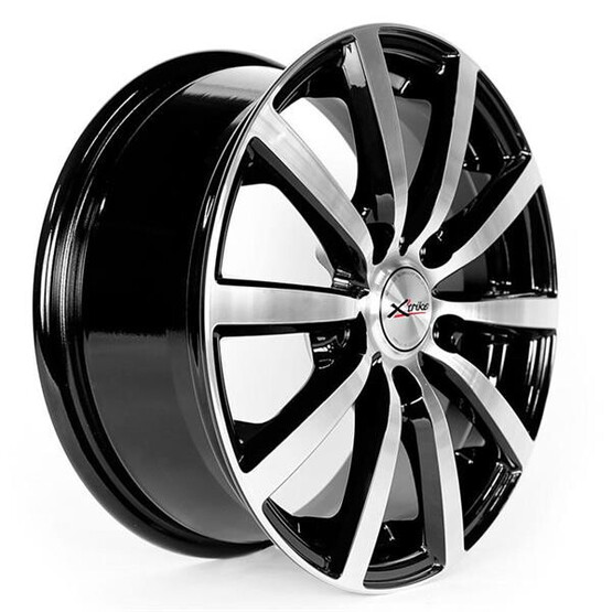 Диск X'trike X-115 15x6 5x105 ET38 DIA56.6 BK/FP