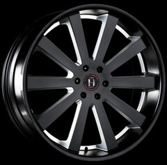 Диск Harp Y-10 22x9.5 6x139.7 ET25 DIA106.1 SATIN-BLACK__PRECISION-MILLING