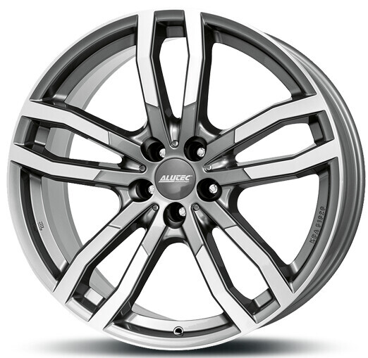 Диск Alutec Drive 21x9.5 5x112 ET53 DIA66.6 METAL GREY FRONT POLISHED