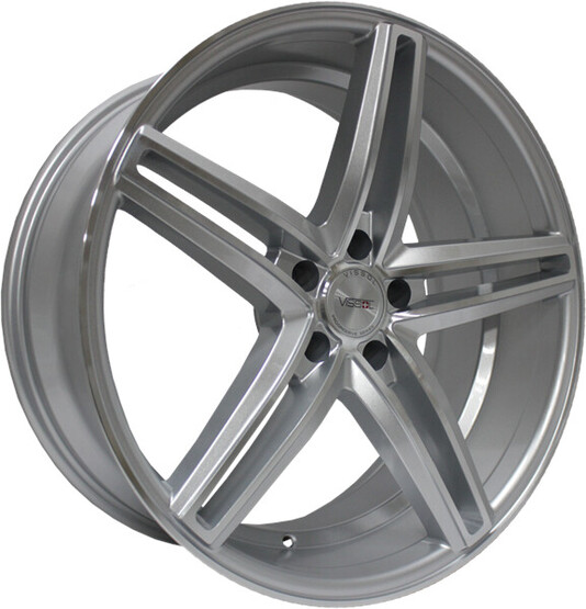 Диск Vissol V-015 20x9 5x120 ET20 DIA74.1 SILVER-POLISHED