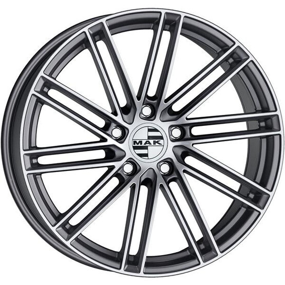 Диск Mak Leipzig-D 21x10 5x112 ET19 DIA66.6 GUNMETAL MIRROR FACE
