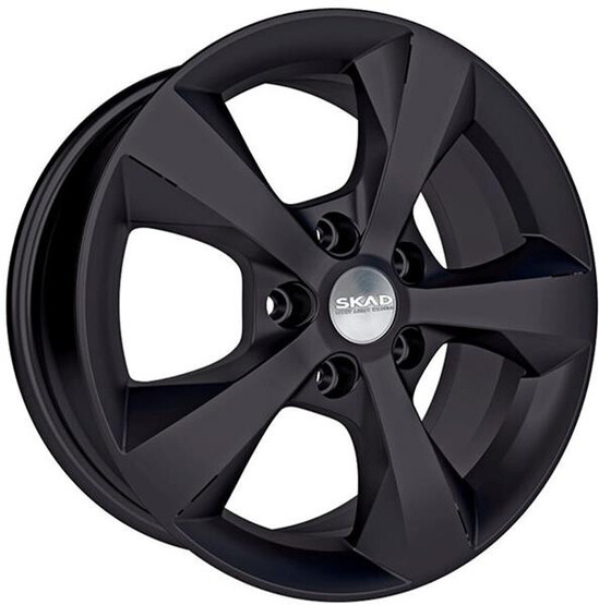 Диск Скад Кельн 16x7 5x114.3 ET40 DIA67.1 ЧЁРНЫЙ БАРХАТ