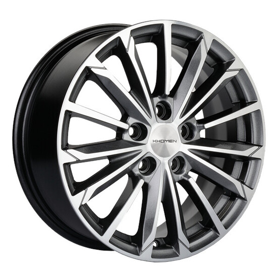 Диск Khomen 1611 16x6.5 5x108 ET50 DIA63.3 G-SILVER-FP