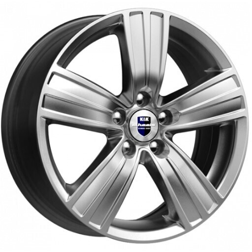 Диск K&K Да Винчи 16x6.5 5x108 ET43 DIA67.1 БЛЭК ПЛАТИНУМ