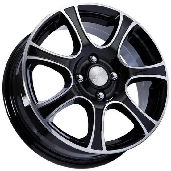 Диск Прома Торнадо 15x6 4x98 ET34 DIA58.6 ГРАФИТ